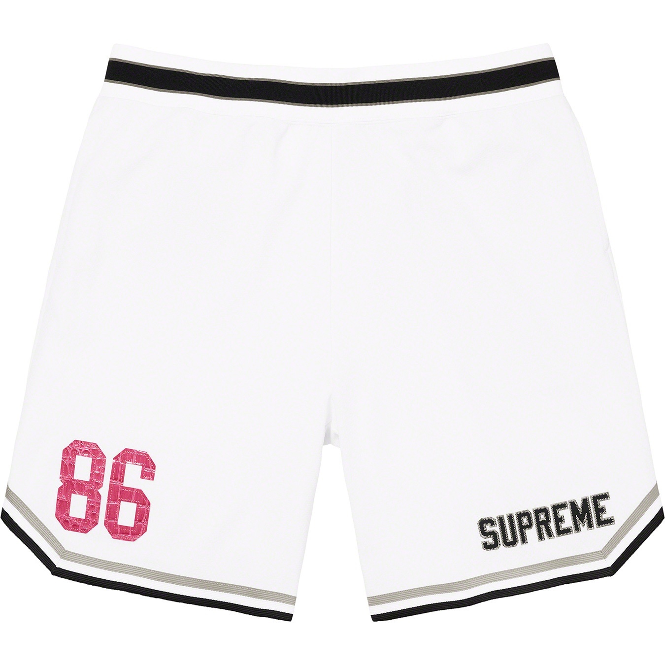 Faux Croc Basketball Short view 14